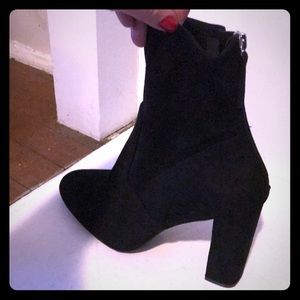 Steve Madden Back Zip Booties